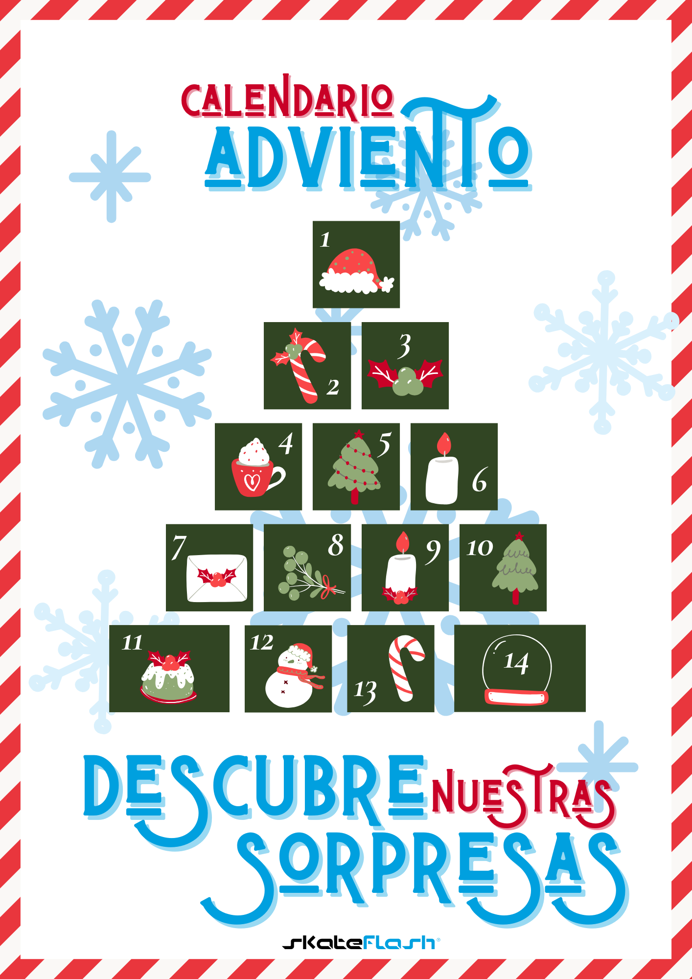 Calendario Adviento A4